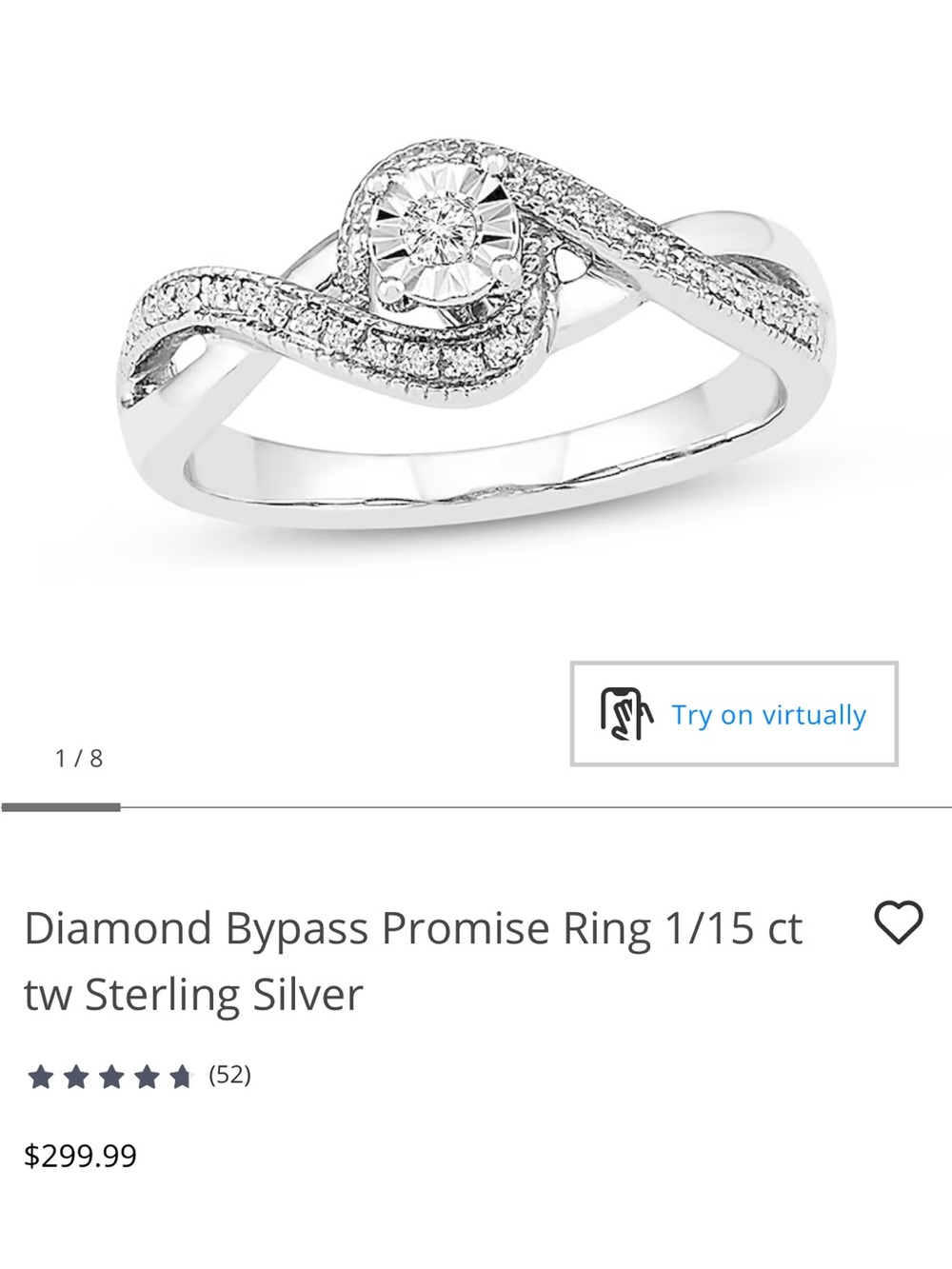 kay promise ring